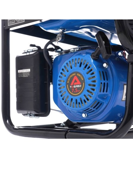 Generator de curent, Tagred TA3500GKTX, 3500 W, 230/400 V, stabilizator AVR, 0.7 l/h