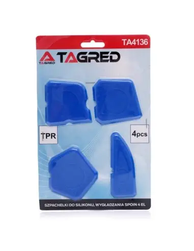 Set spatule, Tagred TA4136, pentru netezirea rosturilor, 4 buc, din plastic flexibil Set spatule, Tagred TA4136, pentru netezirea rosturilor, 4 buc, din plastic flexibil