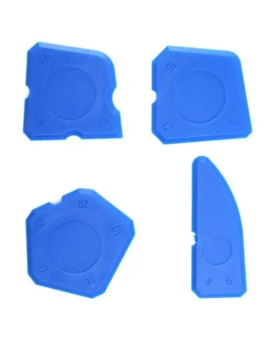 Set spatule, Tagred TA4136, pentru netezirea rosturilor, 4 buc, din plastic flexibil Set spatule, Tagred TA4136, pentru netezirea rosturilor, 4 buc, din plastic flexibil