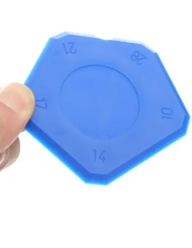 Set spatule, Tagred TA4136, pentru netezirea rosturilor, 4 buc, din plastic flexibil Set spatule, Tagred TA4136, pentru netezirea rosturilor, 4 buc, din plastic flexibil