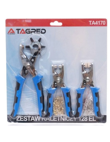Set clesti de perforat, Tagred TA4170, 128 elemente, 220 mm