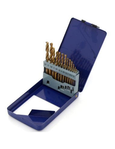 Set burghie titan, Tagred TA1033, 1.5-6.5 mm, pentru metal, 13 piese