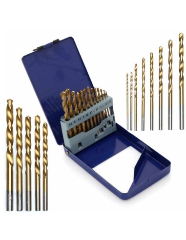 Set burghie titan, Tagred TA1033, 1.5-6.5 mm, pentru metal, 13 piese