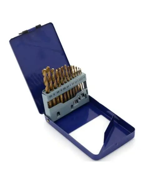 Set burghie titan, Tagred TA1033, 1.5-6.5 mm, pentru metal, 13 piese