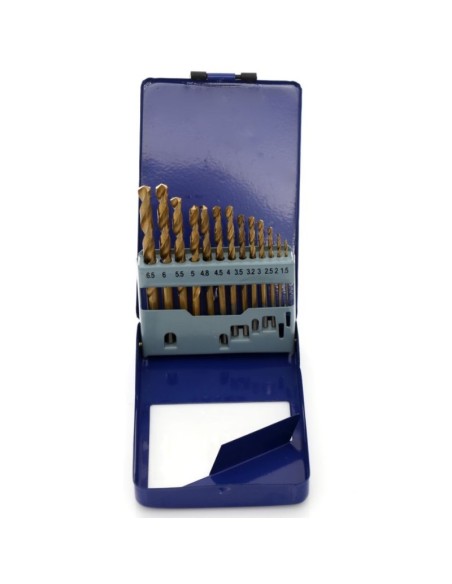 Set burghie titan, Tagred TA1033, 1.5-6.5 mm, pentru metal, 13 piese