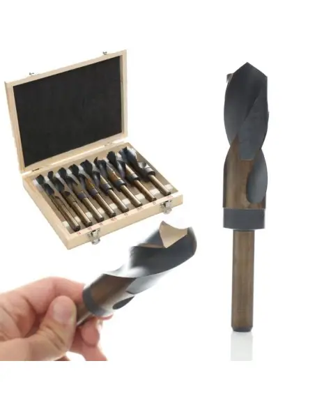 Set 8 burghie pentru metal, Tagred TA1085, 14-25.5 mm, cobalt