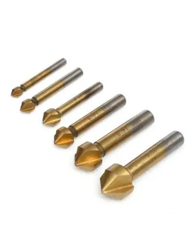 Set 6 freze, Tagred TA4092, tija 6.35 mm, titan
