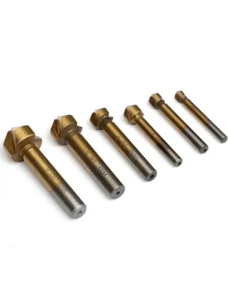 Set 6 freze, Tagred TA4092, tija 6.35 mm, titan