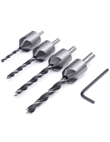 Set burghie pentru lemn, Tagred TA4179, reglabile, 3-6 mm, otel HSS Set burghie pentru lemn, Tagred TA4179, reglabile, 3-6 mm, otel HSS