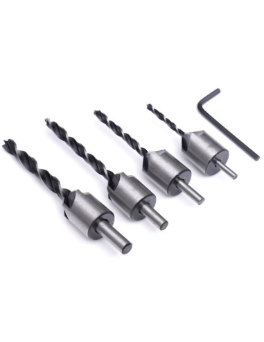 Set burghie pentru lemn, Tagred TA4179, reglabile, 3-6 mm, otel HSS Set burghie pentru lemn, Tagred TA4179, reglabile, 3-6 mm, otel HSS