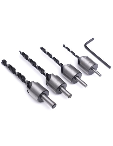 Set burghie pentru lemn, Tagred TA4179, reglabile, 3-6 mm, otel HSS Set burghie pentru lemn, Tagred TA4179, reglabile, 3-6 mm, otel HSS