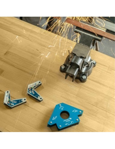 Magnet sudura, Hogert HT3B650, 34 kg, 45°, 90°, 135° Magnet sudura, Hogert HT3B650, 34 kg, 45°, 90°, 135°