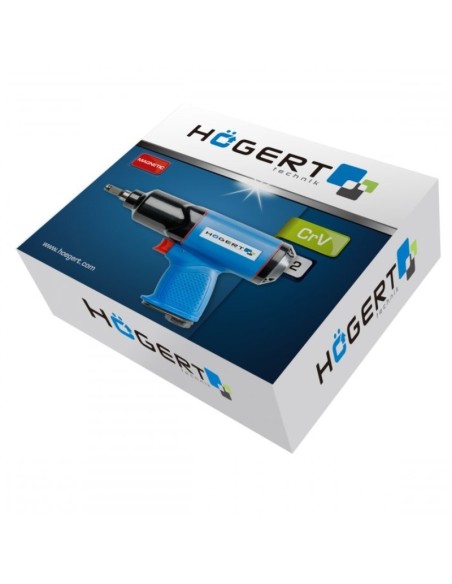Cheie pneumatica, Hogert HT4R622, 1/2", 610 Nm, 6.3 bar