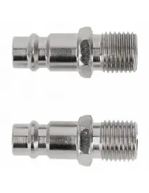 Adaptor de cuplare, Hogert HT4R811, 1/4", 2 piese, 15 bar