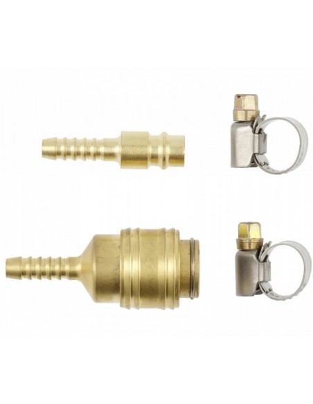 Conector furtun pneumatic, Hogert HT4R821, 1/4", 15 bar