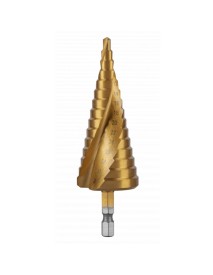 Burghiu conic, Hogert HT6D326, spiralat, 4-32 mm, 1/4''
