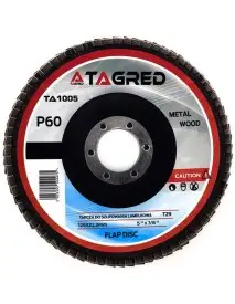 Disc slefuit metal,Tagred TA1005, 125mm/22,23mm, P60
