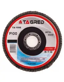 Disc slefuit pentru metal,Tagred TA1006, 125mm/22,23mm, P100