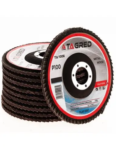 Disc slefuit metal,Tagred TA1006, 125mm/22,23mm, P100