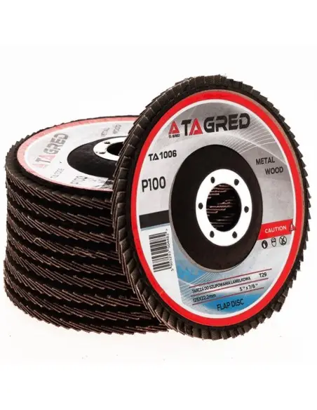 Disc slefuit metal,Tagred TA1006, 125mm/22,23mm, P100