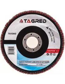 Disc slefuit metal, Tagred TA1060, 125/22,2 mm, 12200 rpm