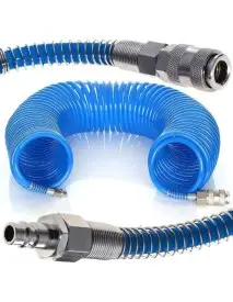 Furtun pneumatic spiralat, Tagred, TA111, 15m, 5x8mm, 8 bar, compresor aer
