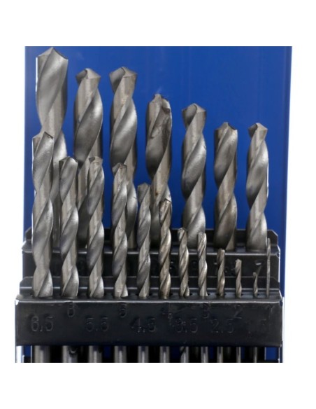 Set burghie pentru metal, Tagred TA1315, 1-10 mm, 19 piese