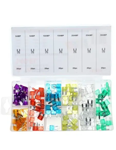 Set 140 sigurante auto, Tagred TA1404, 3A-30A