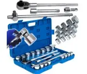 Set chei tubulare, Tagred TA206, 3/4", 21 piese