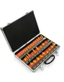 Set freze pentru lemn, Tagred TA4002, 35 piese, otel HS