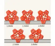 Distantiere gresie/faianta, Tagred TA4128, 50 piese, 1-3 mm