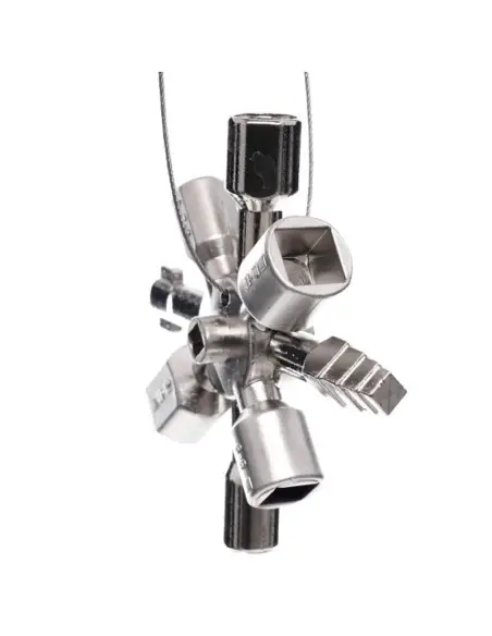 Cheie universala, Tagred TA4133, 10 in 1, pentru dulapuri electrice Cheie universala, Tagred TA4133, 10 in 1, pentru dulapuri electrice