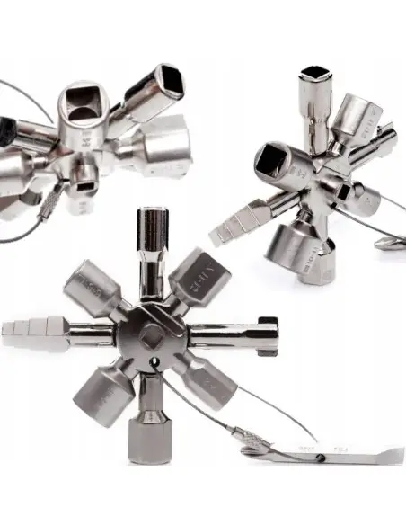 Cheie universala, Tagred TA4133, 10 in 1, pentru dulapuri electrice Cheie universala, Tagred TA4133, 10 in 1, pentru dulapuri electrice