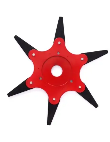 Disc motocoasa, Tagred CZ0026, cu 6 dinti pliabili, 25.4 mm