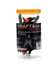 Set cleme cu arc, 2/3', KD10186, Kraft&Dele