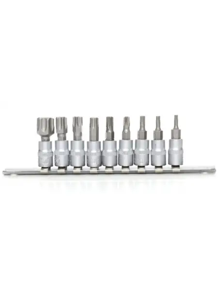 Set biti cap tubular, Kraft&Dele KD10241, 1/4", 9 piese Set biti cap tubular, Kraft&Dele KD10241, 1/4", 9 piese