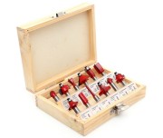 Set freze pentru lemn, Kraft&Dele KD10282, 8 mm, 12 piese