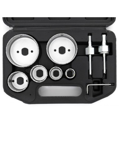 Set carote, Kraft&Dele KD10285, 22-73 mm, 9 piese