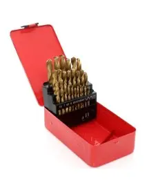 Set burghie din titan, Kraft&Dele KD10344, 29 piese
