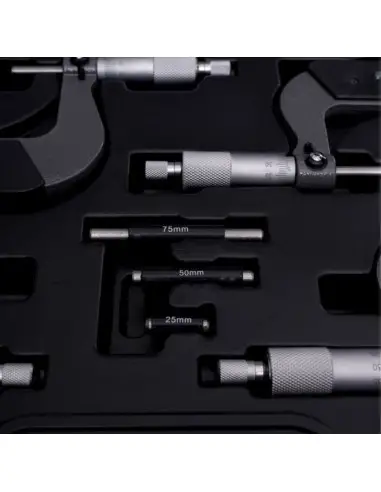 Set micrometre, Kraft&Dele KD10443, 0-100mm