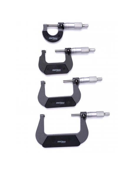 Set micrometre, Kraft&Dele KD10443, 0-100mm Set micrometre, Kraft&Dele KD10443, 0-100mm