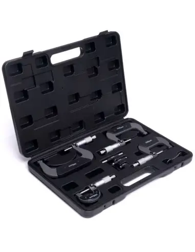 Set micrometre, Kraft&Dele KD10443, 0-100mm
