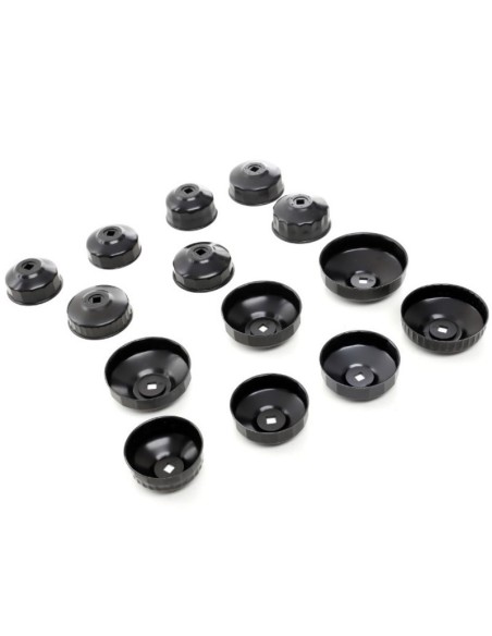 Trusa chei filtru de ulei, Kraft&Dele KD10500, 15 piese, cu adaptor Trusa chei filtru de ulei, Kraft&Dele KD10500, 15 piese, cu adaptor