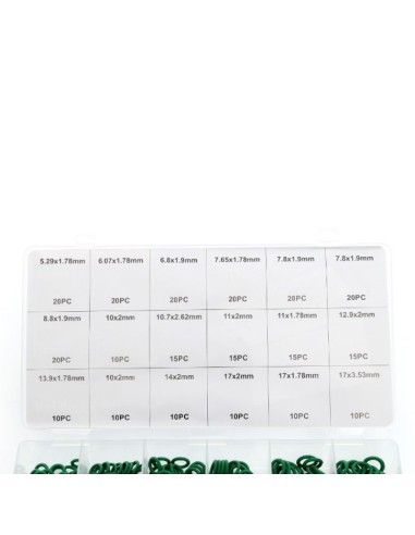 Set 270 garnituri din cauciuc, Kraft&Dele KD10506, 18 dimensiuni Set 270 garnituri din cauciuc, Kraft&Dele KD10506, 18 dimensiuni