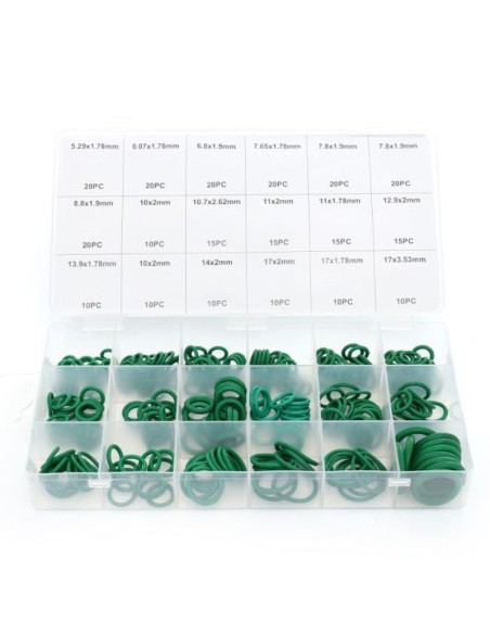 Set 270 garnituri din cauciuc, Kraft&Dele KD10506, 18 dimensiuni Set 270 garnituri din cauciuc, Kraft&Dele KD10506, 18 dimensiuni