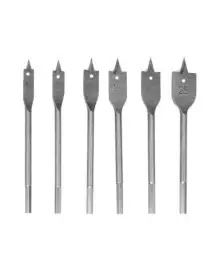 Set burghie plate, Kraft&Dele KD10548, 6 piese, 10-25 mm