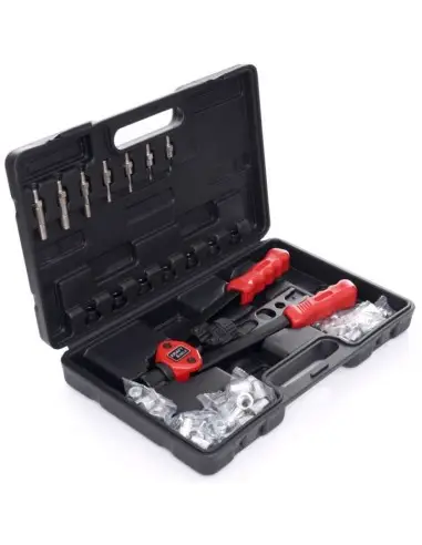 Cleste pentru nituit, Kraft&Dele KD10556, 110 piese, M3 - M10