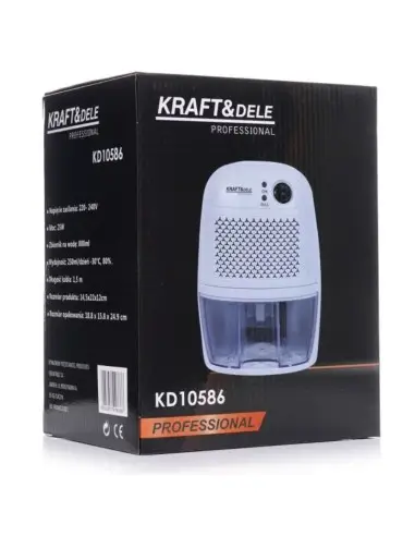 Dezumidificator, Kraft&Dele KD10586, 25W, 800 ml