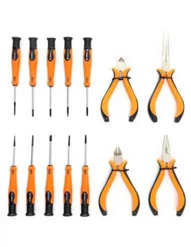 Set surubelnite si clesti, Kraft&Dele KD10894, diverse modele, 14 piese Set surubelnite si clesti, Kraft&Dele KD10894, diverse modele, 14 piese