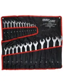 Set 25 chei fixe combinate, Kraft&Dele KD10930, 6-28, 30, 32mm